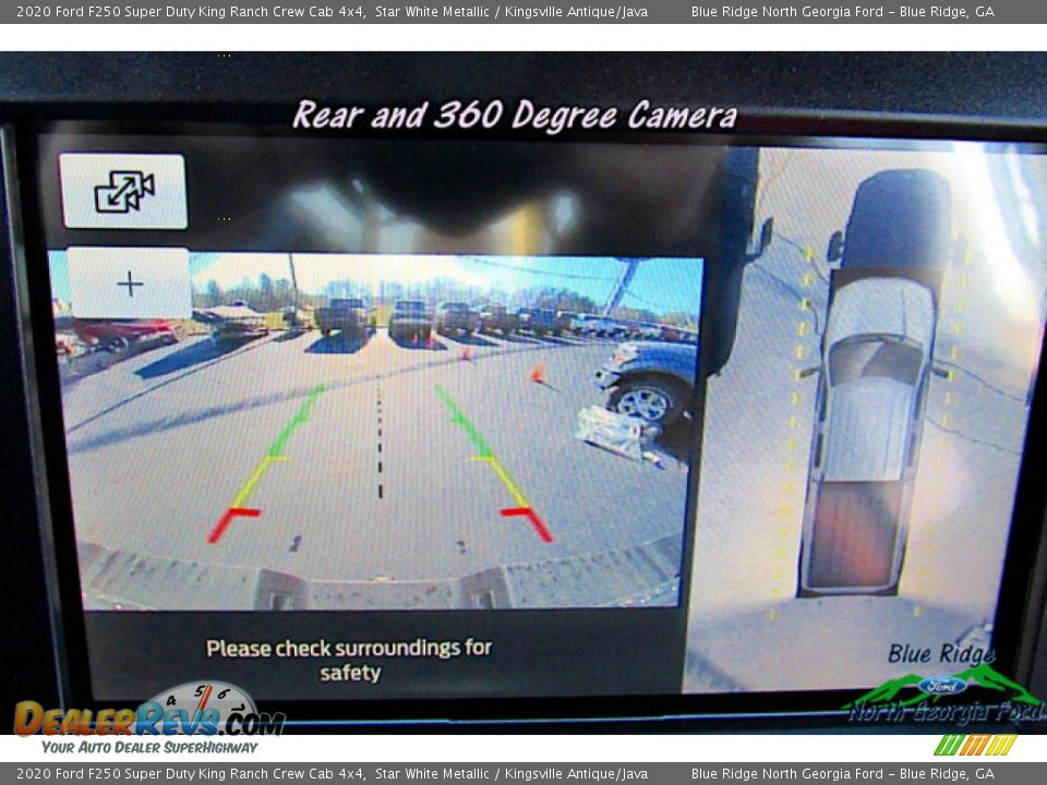 2020 Ford F250 Super Duty King Ranch Crew Cab 4x4 Star White Metallic / Kingsville Antique/Java Photo #20