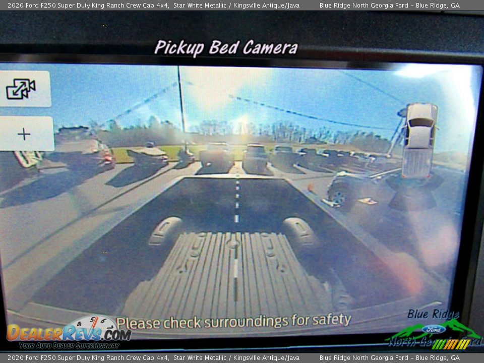 2020 Ford F250 Super Duty King Ranch Crew Cab 4x4 Star White Metallic / Kingsville Antique/Java Photo #21