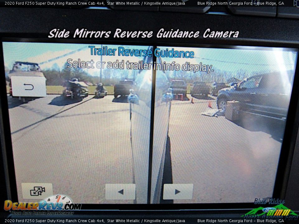 2020 Ford F250 Super Duty King Ranch Crew Cab 4x4 Star White Metallic / Kingsville Antique/Java Photo #22