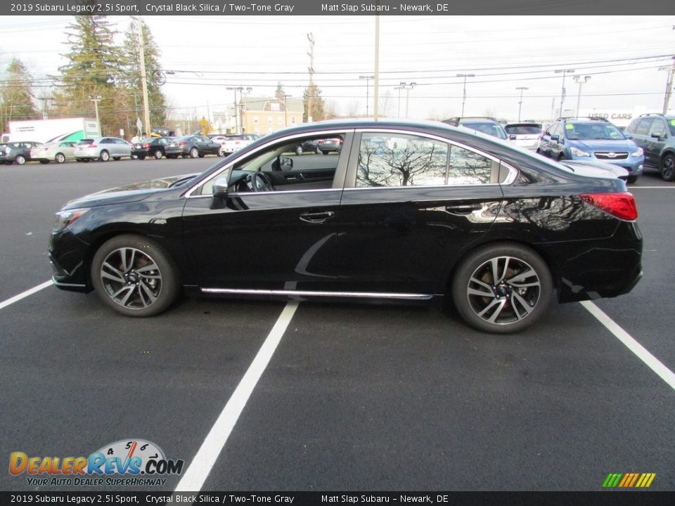 2019 Subaru Legacy 2.5i Sport Crystal Black Silica / Two-Tone Gray Photo #9