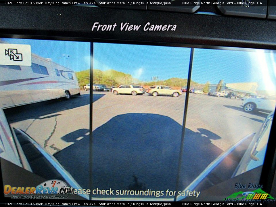 2020 Ford F250 Super Duty King Ranch Crew Cab 4x4 Star White Metallic / Kingsville Antique/Java Photo #23