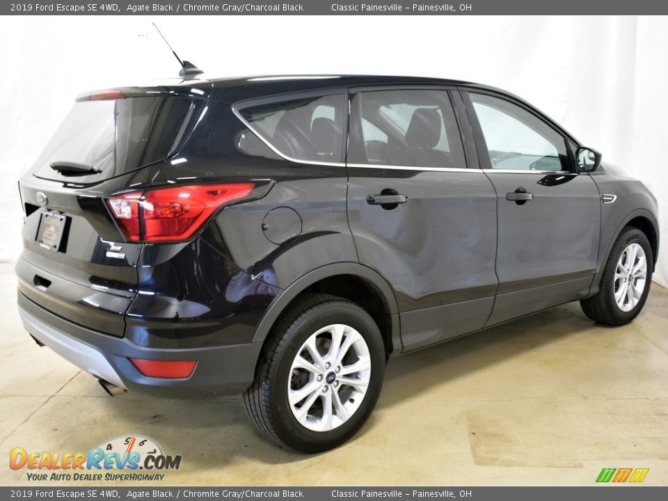 2019 Ford Escape SE 4WD Agate Black / Chromite Gray/Charcoal Black Photo #2