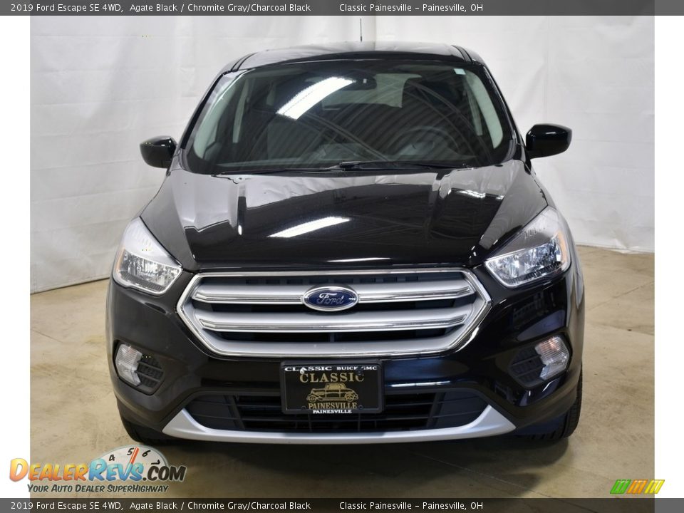 2019 Ford Escape SE 4WD Agate Black / Chromite Gray/Charcoal Black Photo #4
