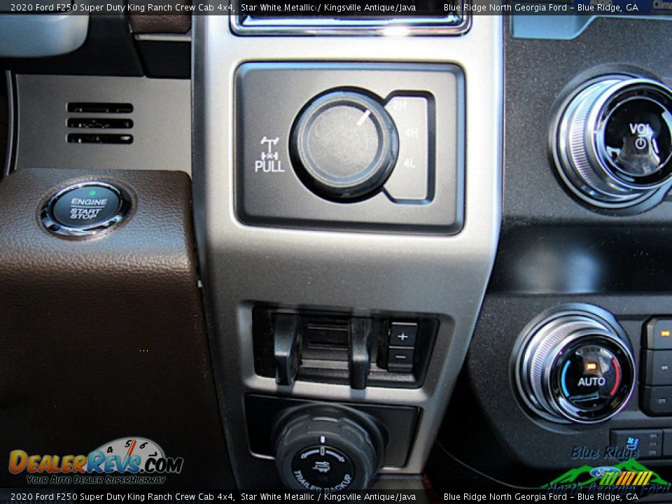 2020 Ford F250 Super Duty King Ranch Crew Cab 4x4 Star White Metallic / Kingsville Antique/Java Photo #25