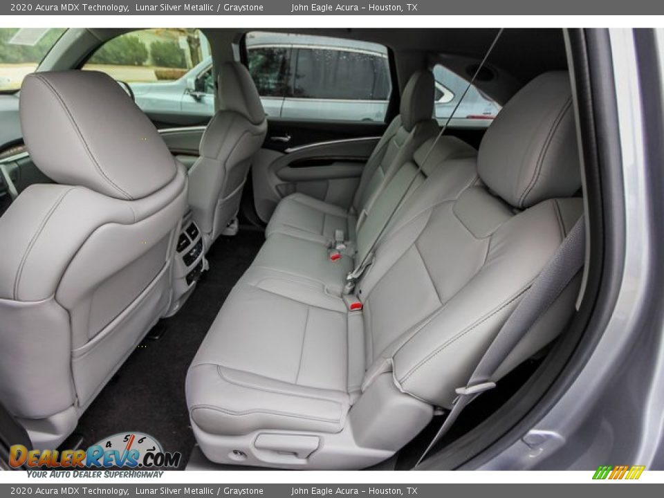 Rear Seat of 2020 Acura MDX Technology Photo #19