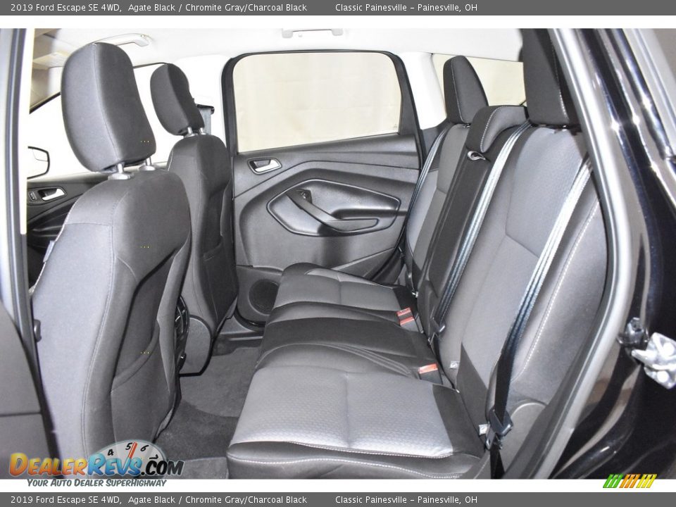 2019 Ford Escape SE 4WD Agate Black / Chromite Gray/Charcoal Black Photo #8