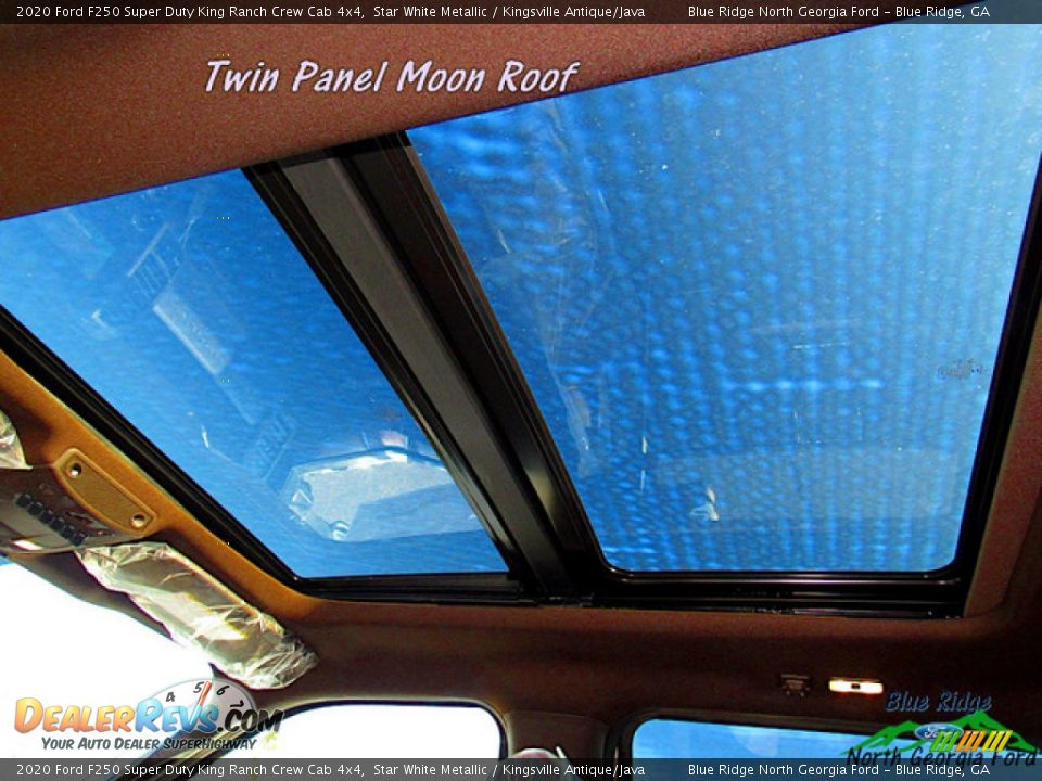 2020 Ford F250 Super Duty King Ranch Crew Cab 4x4 Star White Metallic / Kingsville Antique/Java Photo #29