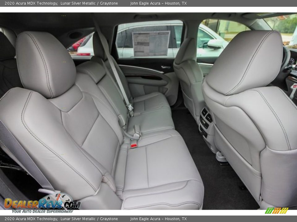 Rear Seat of 2020 Acura MDX Technology Photo #24