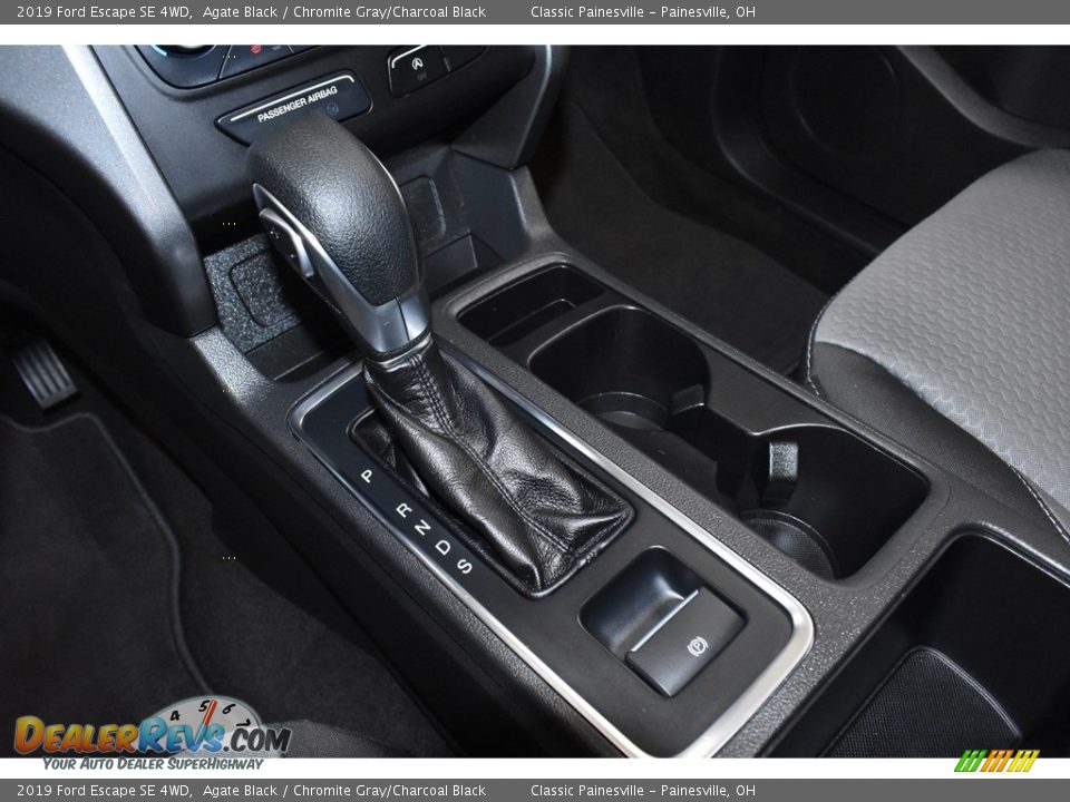 2019 Ford Escape SE 4WD Agate Black / Chromite Gray/Charcoal Black Photo #16
