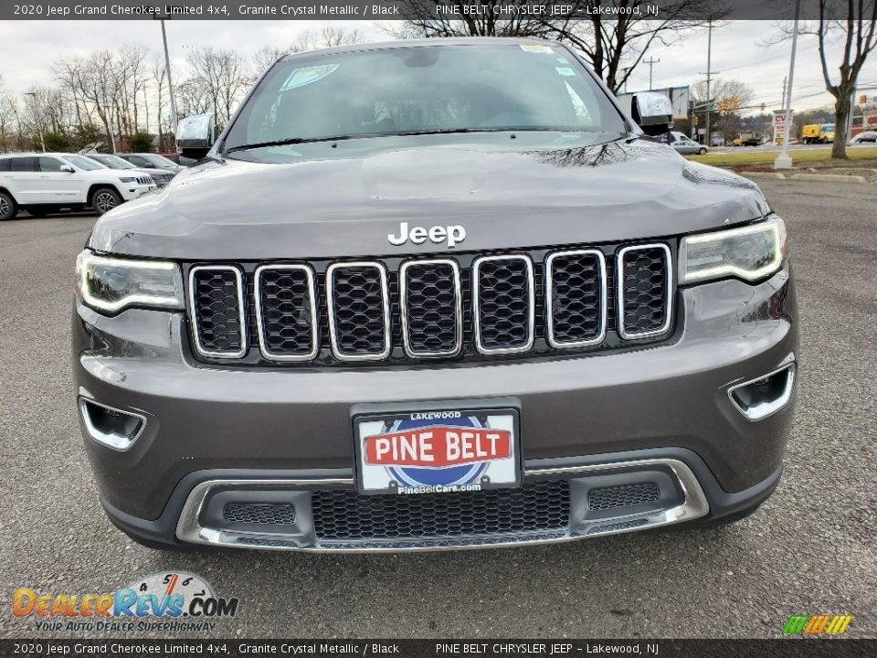 2020 Jeep Grand Cherokee Limited 4x4 Granite Crystal Metallic / Black Photo #2