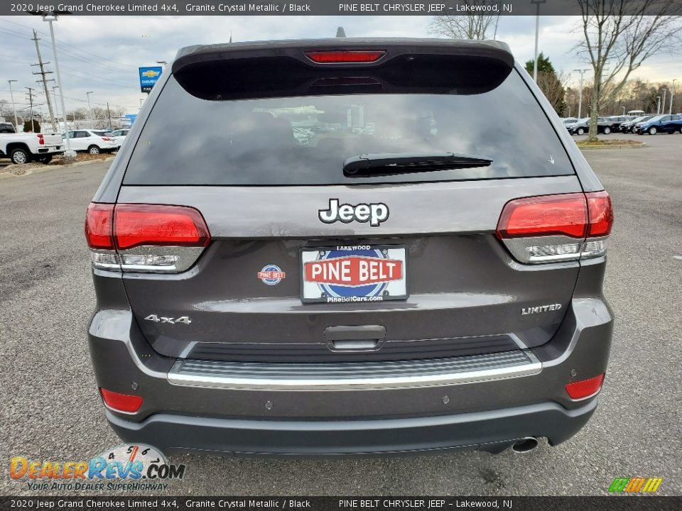 2020 Jeep Grand Cherokee Limited 4x4 Granite Crystal Metallic / Black Photo #5