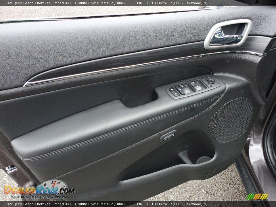 2020 Jeep Grand Cherokee Limited 4x4 Granite Crystal Metallic / Black Photo #8