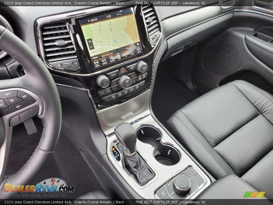 2020 Jeep Grand Cherokee Limited 4x4 Granite Crystal Metallic / Black Photo #10