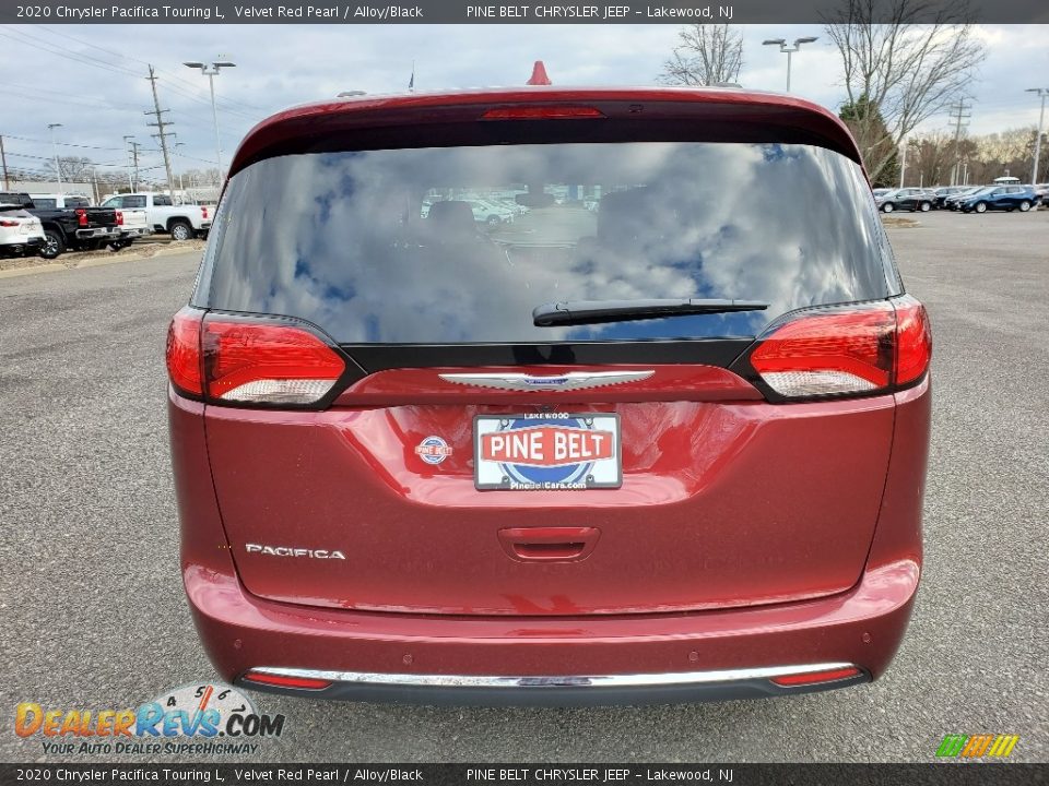 2020 Chrysler Pacifica Touring L Velvet Red Pearl / Alloy/Black Photo #5