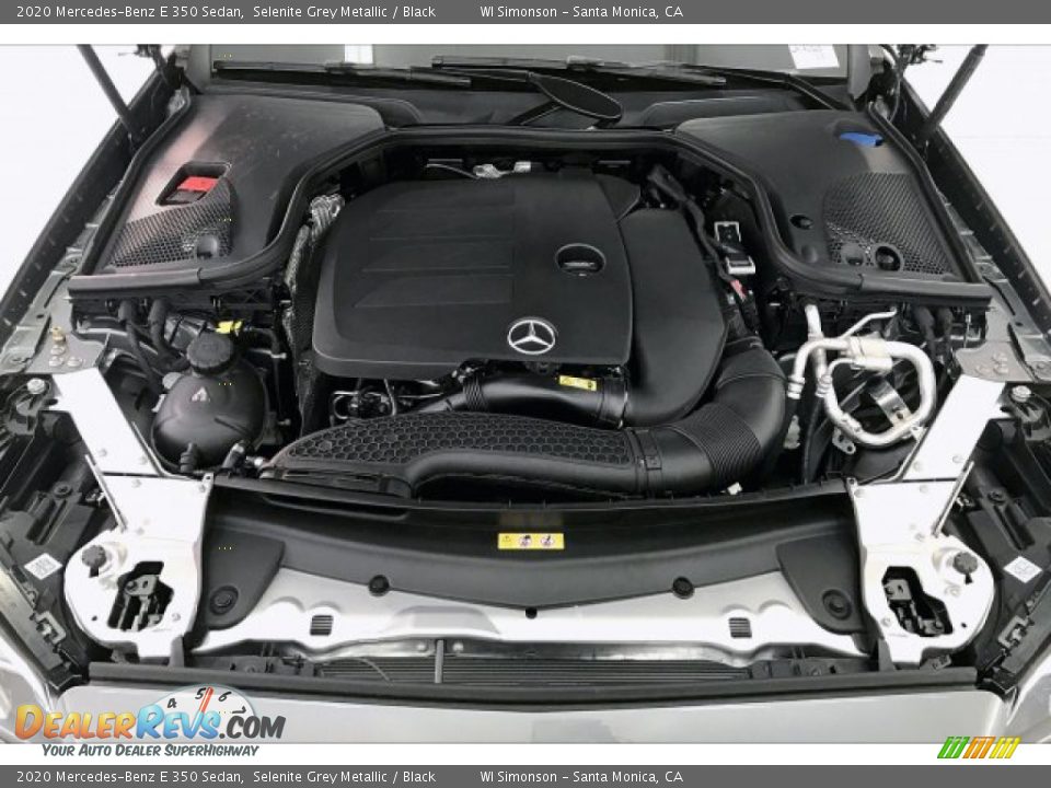 2020 Mercedes-Benz E 350 Sedan Selenite Grey Metallic / Black Photo #8