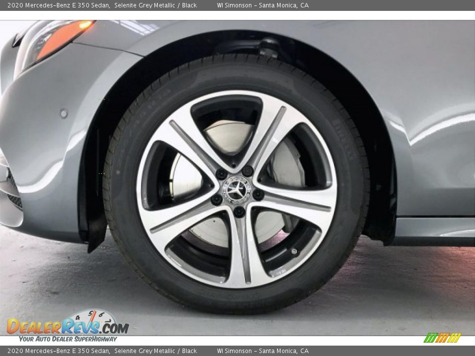 2020 Mercedes-Benz E 350 Sedan Selenite Grey Metallic / Black Photo #9