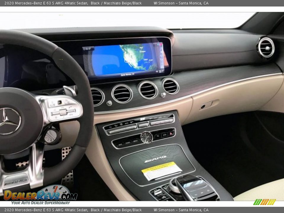 2020 Mercedes-Benz E 63 S AMG 4Matic Sedan Black / Macchiato Beige/Black Photo #5