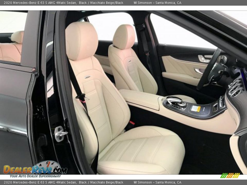 2020 Mercedes-Benz E 63 S AMG 4Matic Sedan Black / Macchiato Beige/Black Photo #6