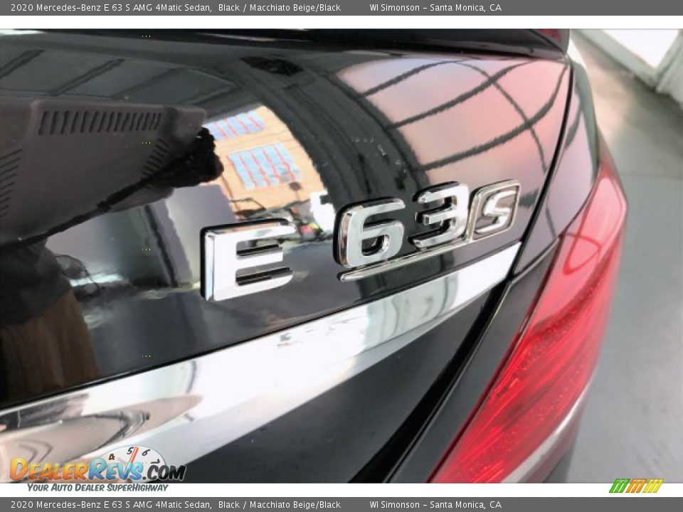 2020 Mercedes-Benz E 63 S AMG 4Matic Sedan Black / Macchiato Beige/Black Photo #7