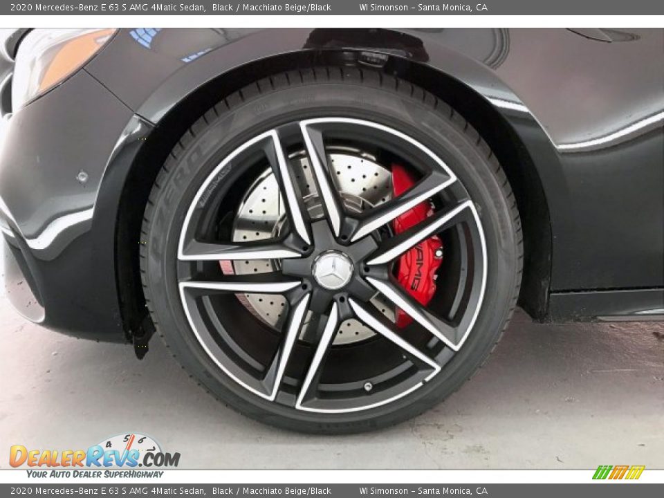 2020 Mercedes-Benz E 63 S AMG 4Matic Sedan Black / Macchiato Beige/Black Photo #8