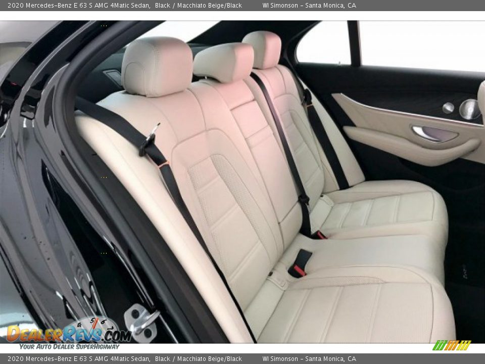 2020 Mercedes-Benz E 63 S AMG 4Matic Sedan Black / Macchiato Beige/Black Photo #13