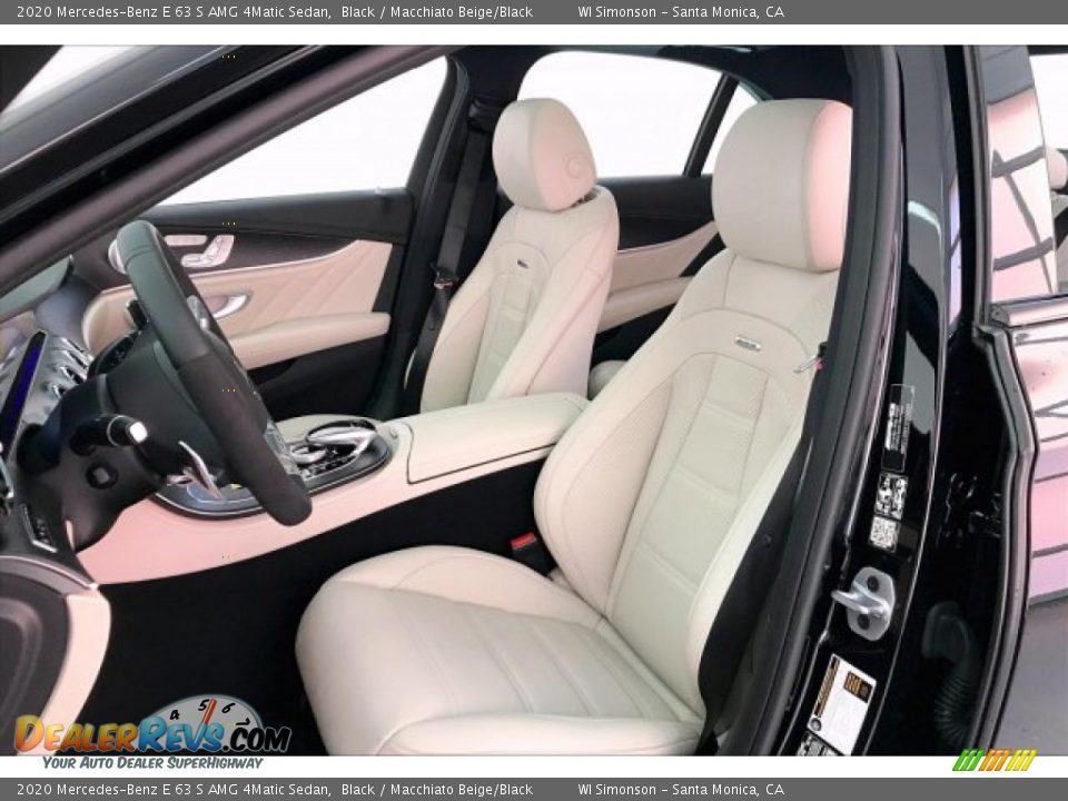 2020 Mercedes-Benz E 63 S AMG 4Matic Sedan Black / Macchiato Beige/Black Photo #14