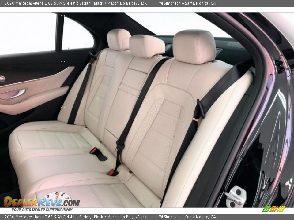 2020 Mercedes-Benz E 63 S AMG 4Matic Sedan Black / Macchiato Beige/Black Photo #15