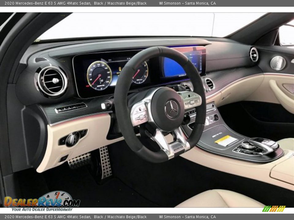 2020 Mercedes-Benz E 63 S AMG 4Matic Sedan Black / Macchiato Beige/Black Photo #22