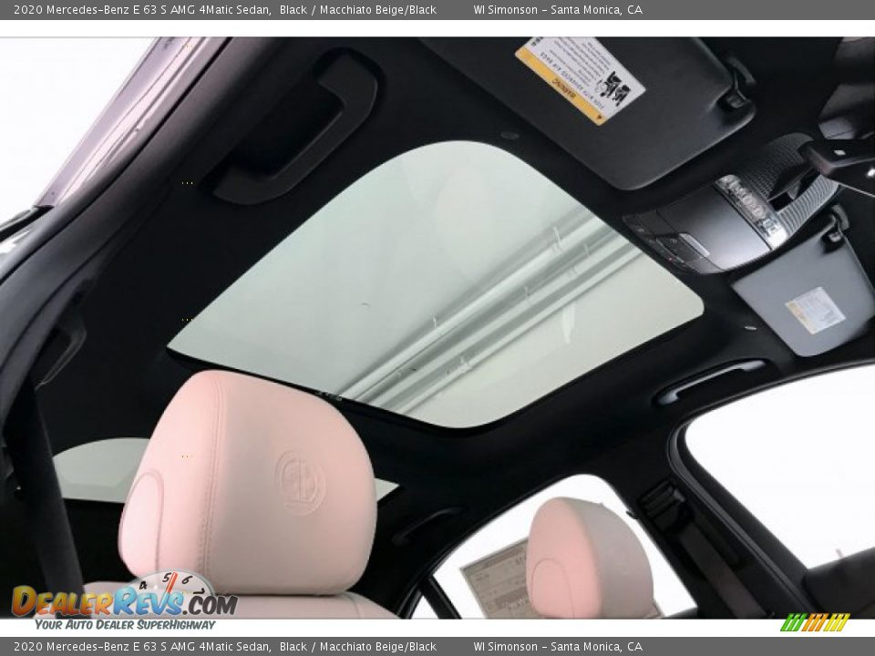 2020 Mercedes-Benz E 63 S AMG 4Matic Sedan Black / Macchiato Beige/Black Photo #29