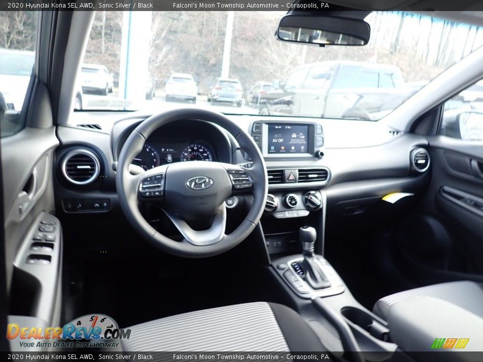 2020 Hyundai Kona SEL AWD Sonic Silver / Black Photo #9