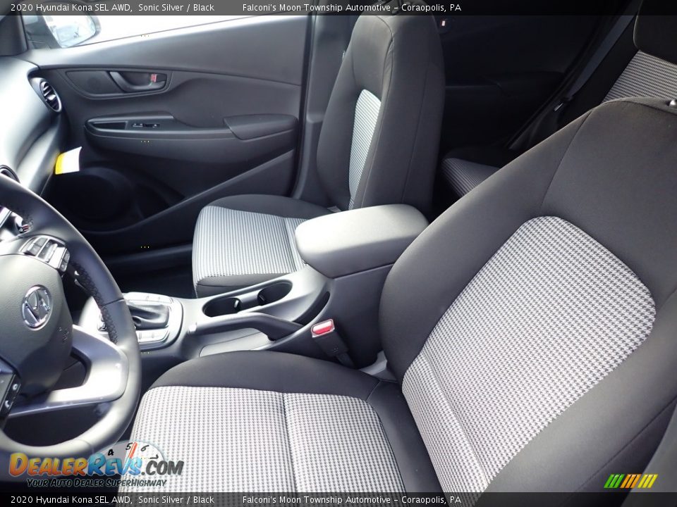 2020 Hyundai Kona SEL AWD Sonic Silver / Black Photo #11