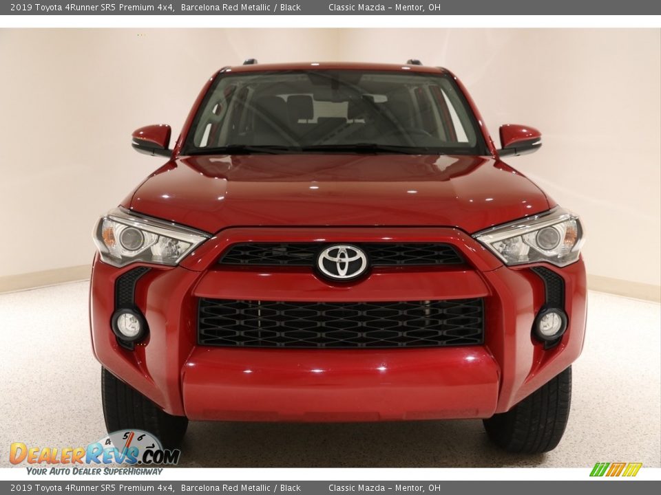 2019 Toyota 4Runner SR5 Premium 4x4 Barcelona Red Metallic / Black Photo #2