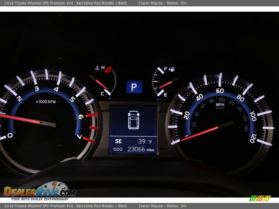 2019 Toyota 4Runner SR5 Premium 4x4 Gauges Photo #7