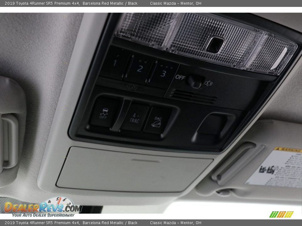2019 Toyota 4Runner SR5 Premium 4x4 Barcelona Red Metallic / Black Photo #8