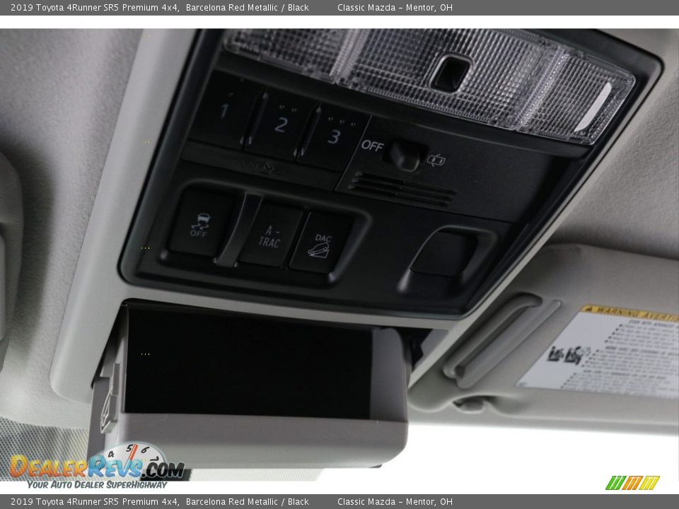 2019 Toyota 4Runner SR5 Premium 4x4 Barcelona Red Metallic / Black Photo #9