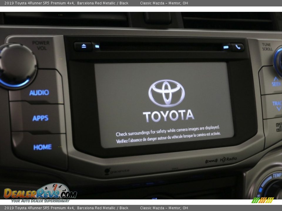 2019 Toyota 4Runner SR5 Premium 4x4 Barcelona Red Metallic / Black Photo #11