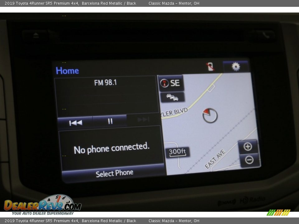 Navigation of 2019 Toyota 4Runner SR5 Premium 4x4 Photo #12