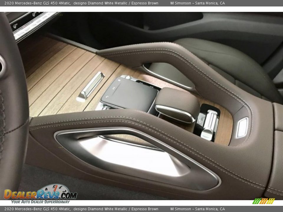 2020 Mercedes-Benz GLS 450 4Matic designo Diamond White Metallic / Espresso Brown Photo #7