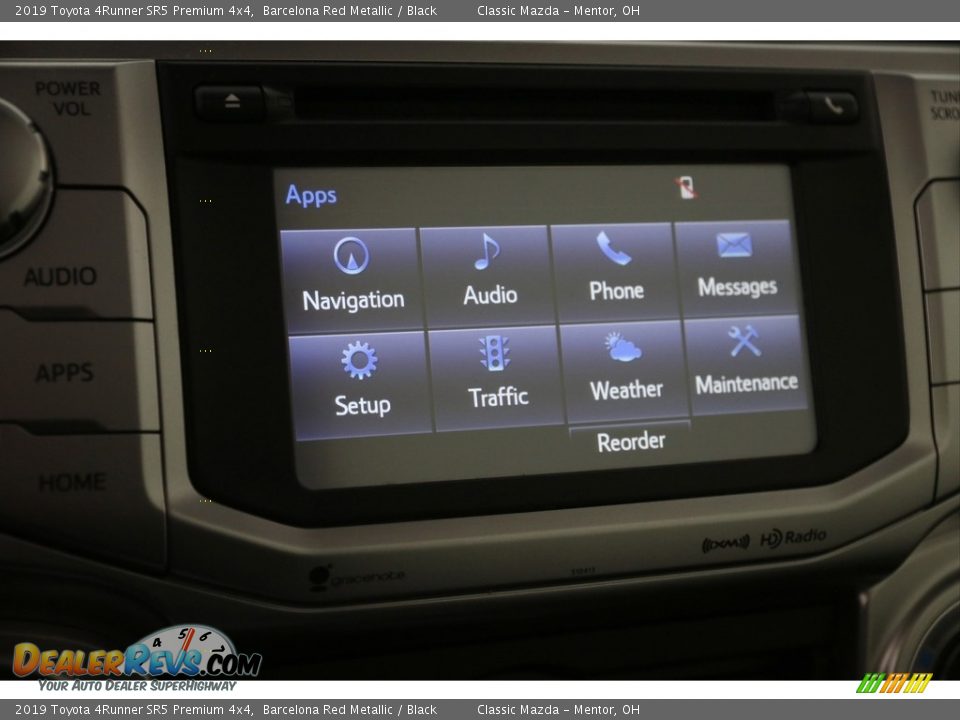 Controls of 2019 Toyota 4Runner SR5 Premium 4x4 Photo #14