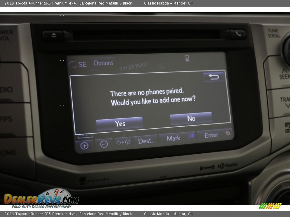 2019 Toyota 4Runner SR5 Premium 4x4 Barcelona Red Metallic / Black Photo #16