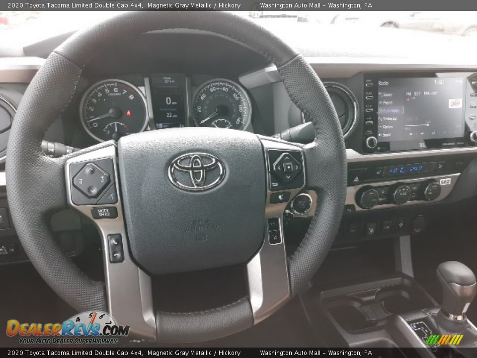 2020 Toyota Tacoma Limited Double Cab 4x4 Magnetic Gray Metallic / Hickory Photo #3
