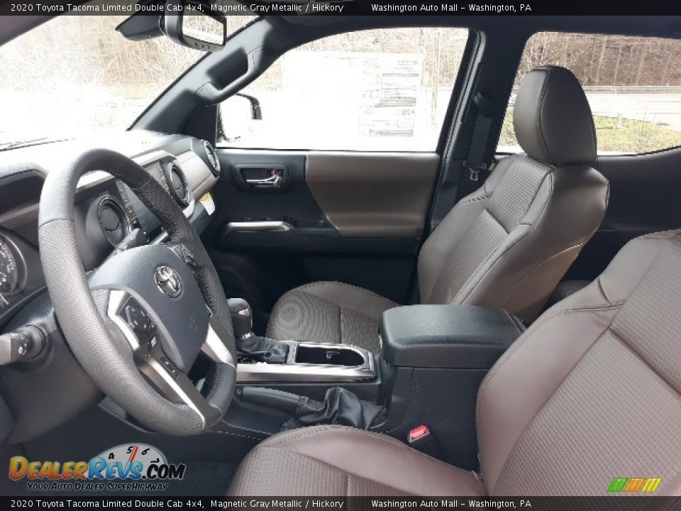 Hickory Interior - 2020 Toyota Tacoma Limited Double Cab 4x4 Photo #4
