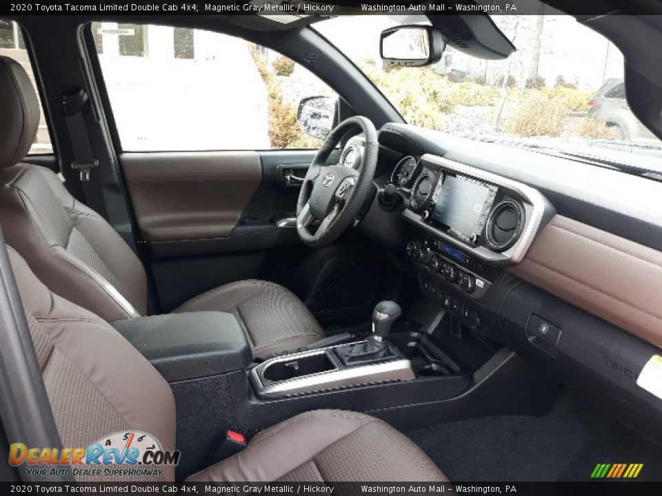 2020 Toyota Tacoma Limited Double Cab 4x4 Magnetic Gray Metallic / Hickory Photo #5