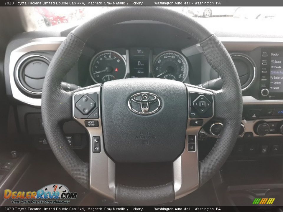 2020 Toyota Tacoma Limited Double Cab 4x4 Magnetic Gray Metallic / Hickory Photo #6