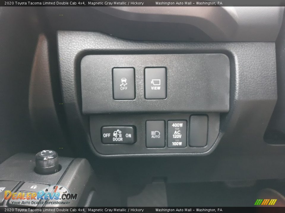 2020 Toyota Tacoma Limited Double Cab 4x4 Magnetic Gray Metallic / Hickory Photo #11