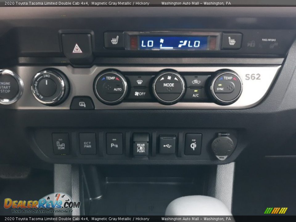 2020 Toyota Tacoma Limited Double Cab 4x4 Magnetic Gray Metallic / Hickory Photo #13