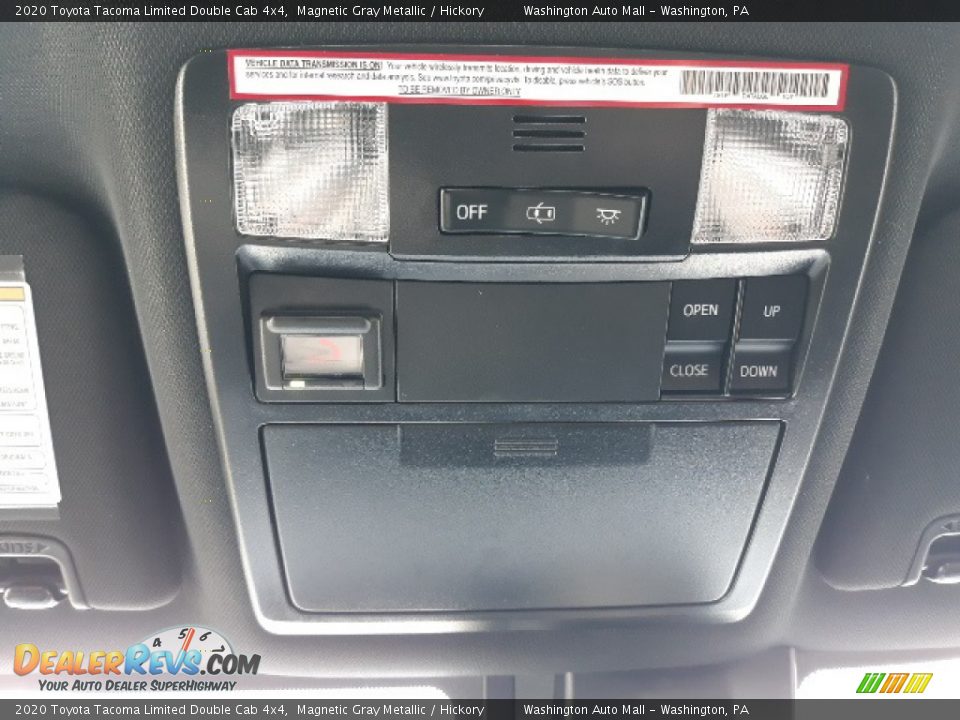 2020 Toyota Tacoma Limited Double Cab 4x4 Magnetic Gray Metallic / Hickory Photo #15