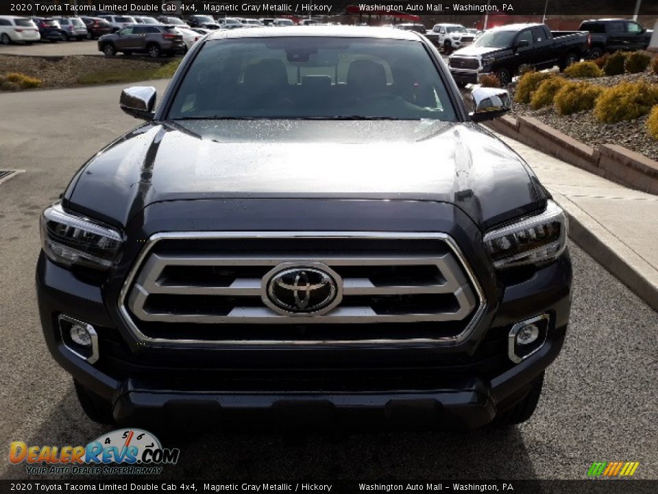 2020 Toyota Tacoma Limited Double Cab 4x4 Magnetic Gray Metallic / Hickory Photo #23