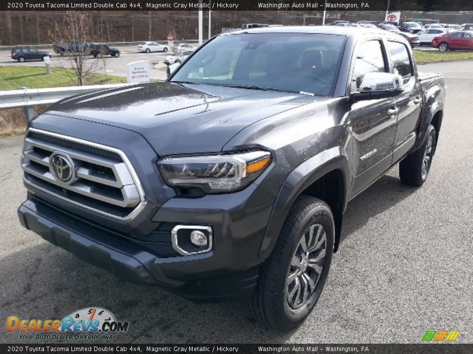 2020 Toyota Tacoma Limited Double Cab 4x4 Magnetic Gray Metallic / Hickory Photo #24