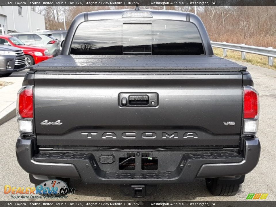 2020 Toyota Tacoma Limited Double Cab 4x4 Magnetic Gray Metallic / Hickory Photo #25